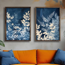 Wallity GE270-L Cuadros Decorativos enmarcados en MDF (2 piezas)